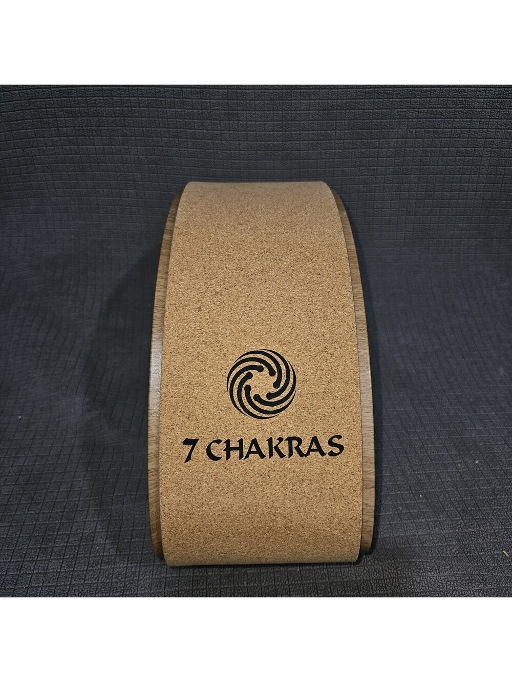 7 Chakras Cork 15" Back Roller Yoga Wheel Stretching Fitness Yoga